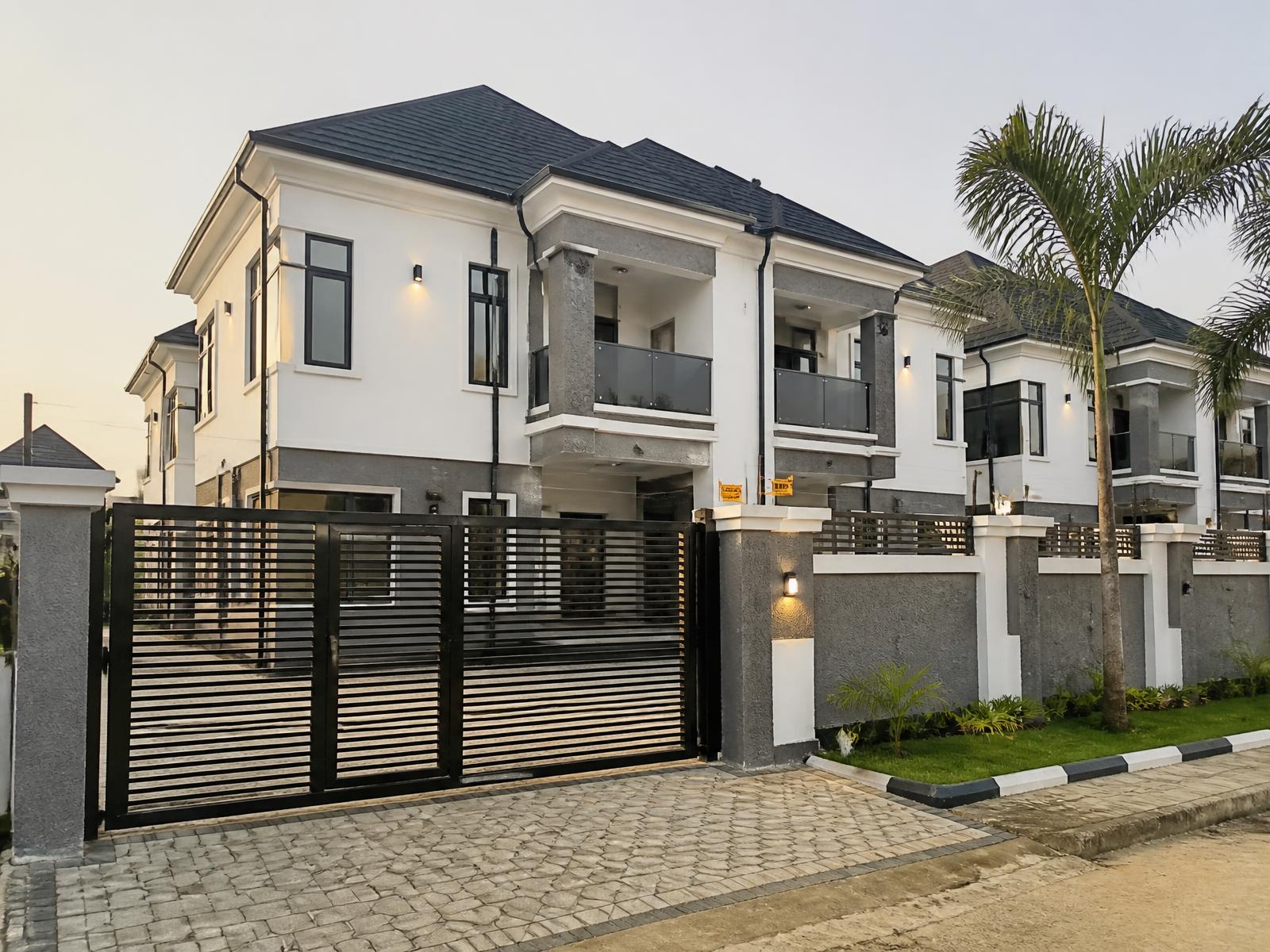 Contemporary family duplex in Akure, Ondo State